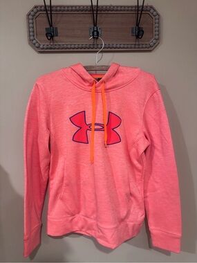 Under Armour Coral Pink Hoodie-Small